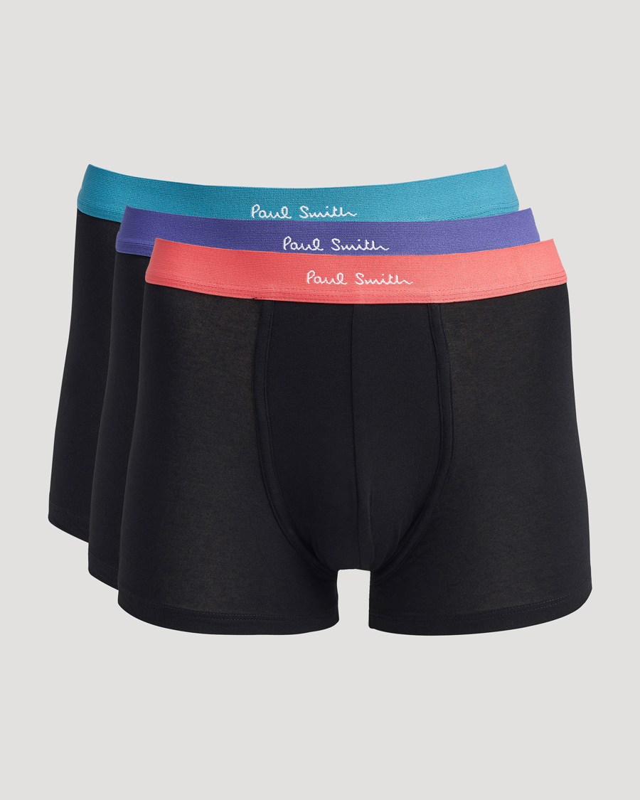 Herren | Unterwäsche | Paul Smith | 3-Pack Trunk Black