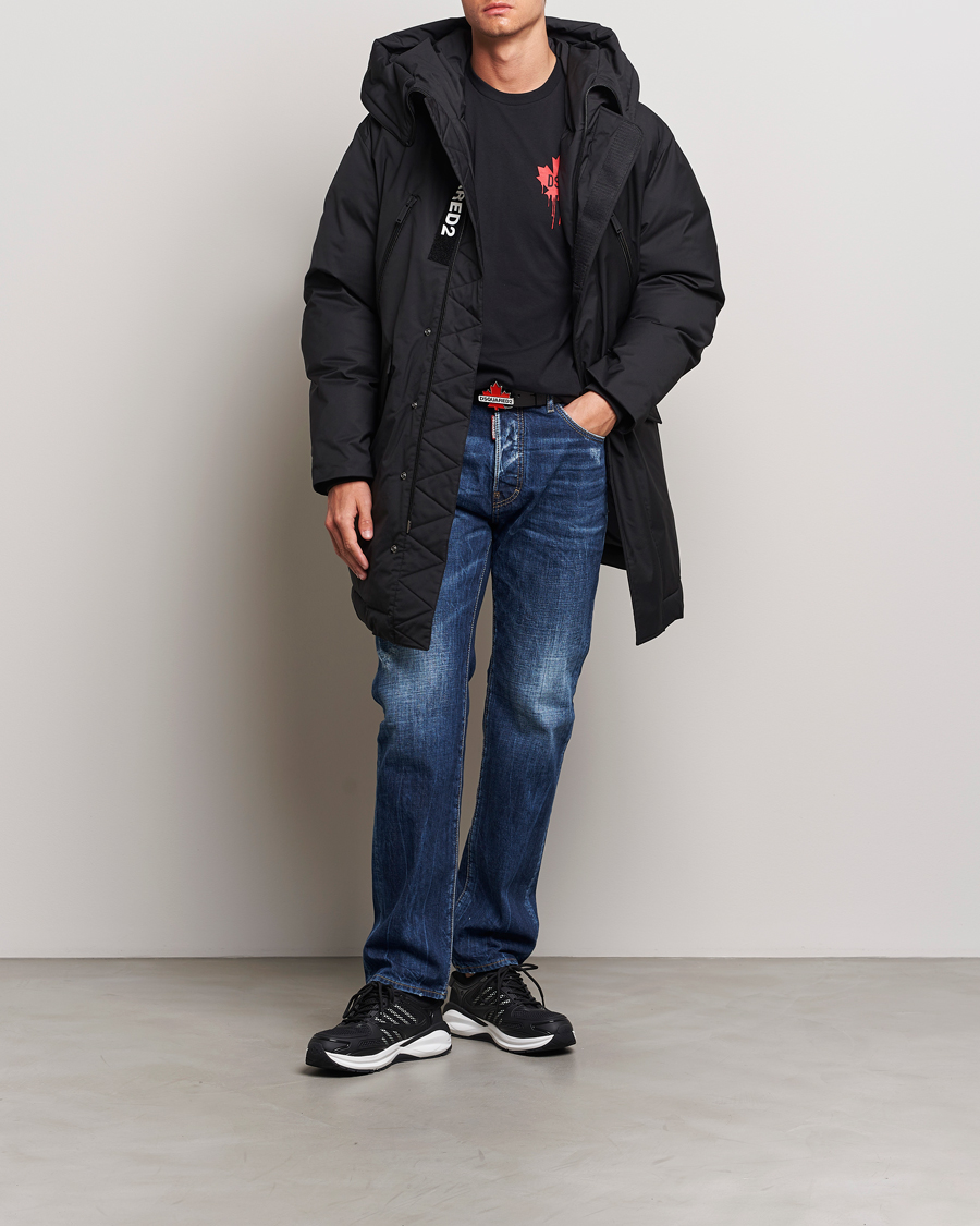Herren | Jacken | Dsquared2 | Canvas Parka Black