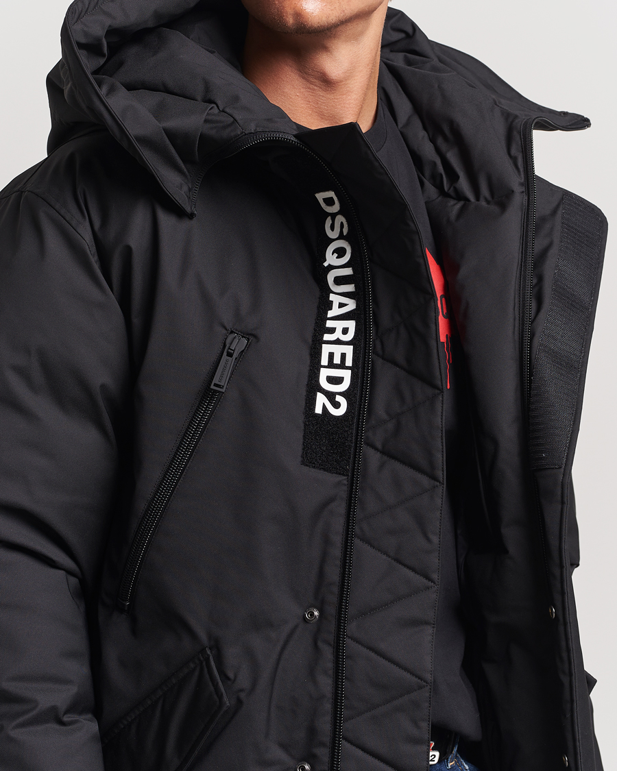 Herren | Jacken | Dsquared2 | Canvas Parka Black