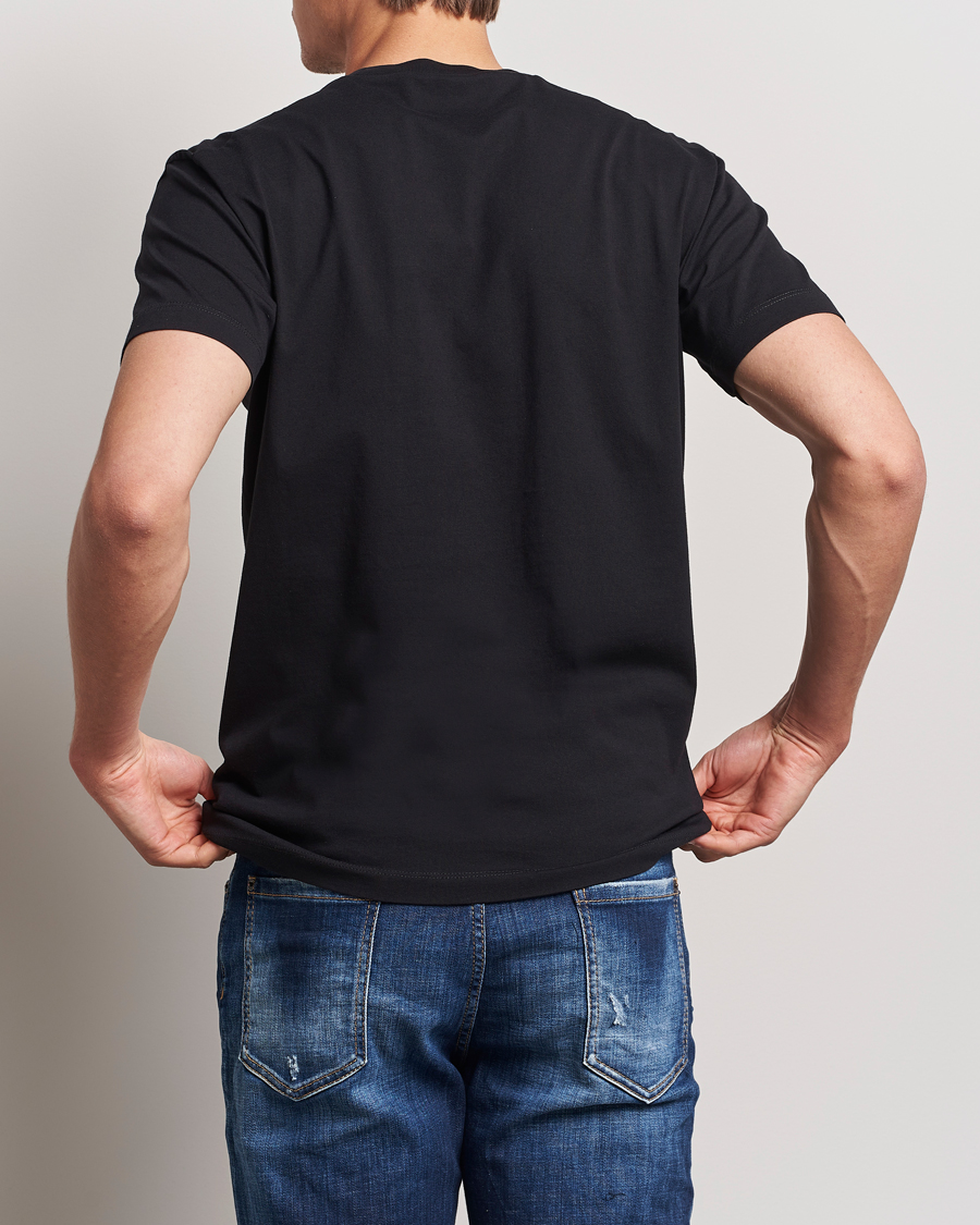 Herren | T-Shirts | Dsquared2 | Horror Leaf T-Shirt Black