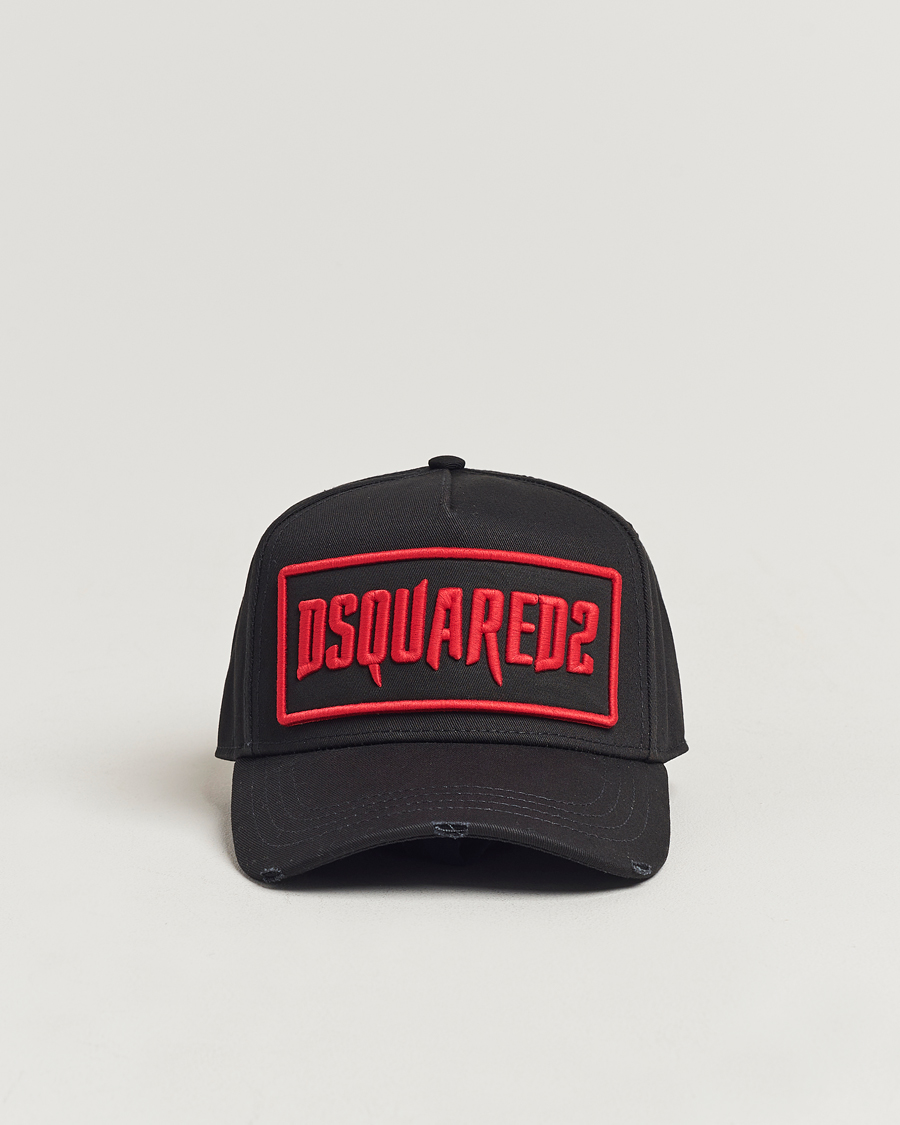 Herren | Dsquared2 Horror Baseball Cap Black | Dsquared2 | Horror Baseball Cap Black