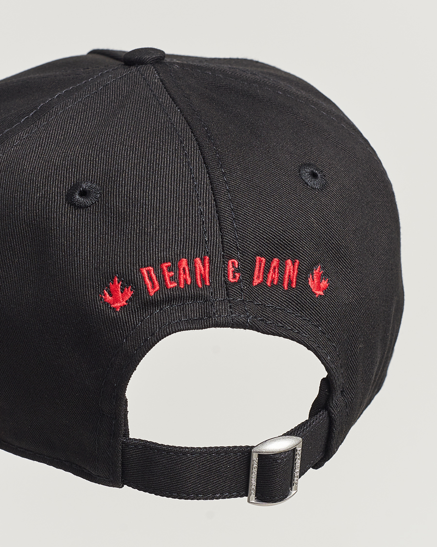 Herren | Dsquared2 Horror Baseball Cap Black | Dsquared2 | Horror Baseball Cap Black