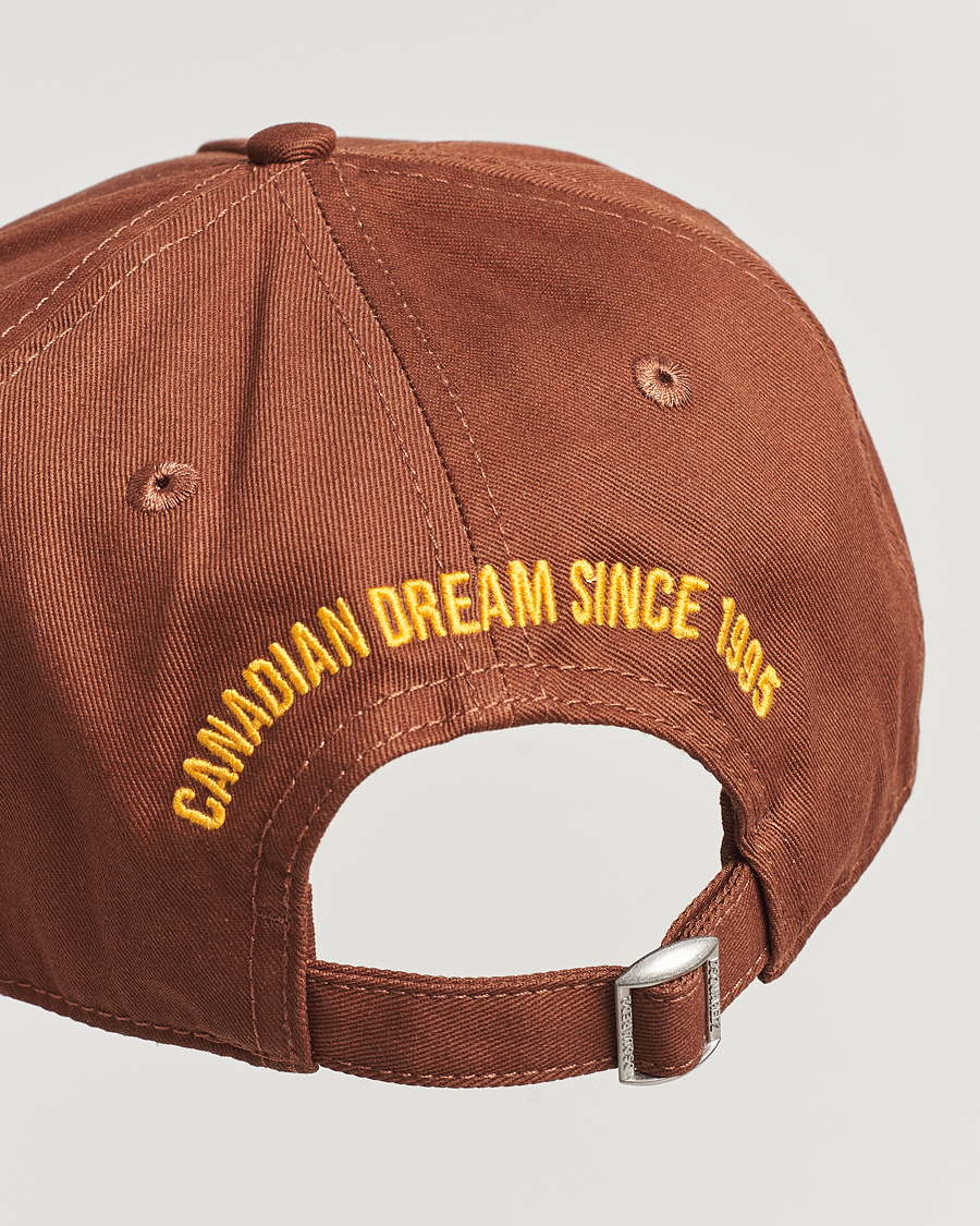 Herren | Dsquared2 Canadian Patch Baseball Cap Hazel | Dsquared2 | Canadian Patch Baseball Cap Hazel