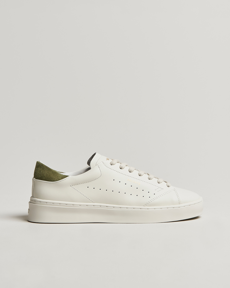 Herren | Axel Arigato Court Sneaker White/Khaki | Axel Arigato | Court Sneaker White/Khaki
