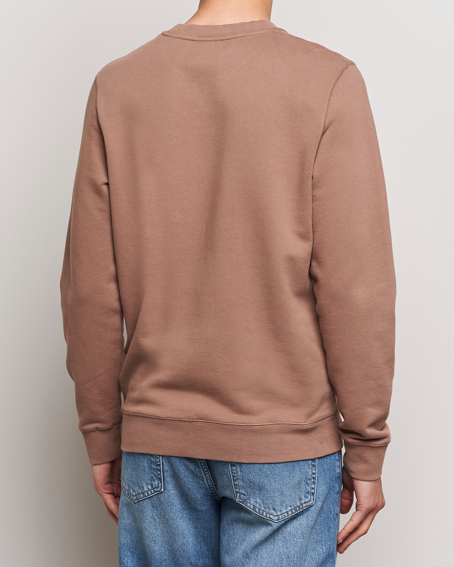 Herren | Pullover | Sunspel | Loopback Sweatshirt Dark Sand
