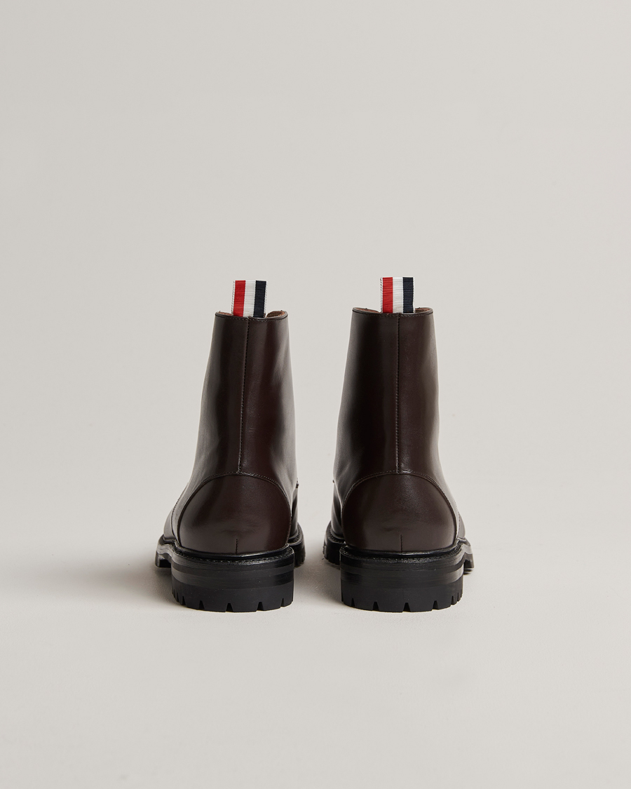 Herren | Thom Browne Apron Stitch Commando Boots Brown | Thom Browne | Apron Stitch Commando Boots Brown