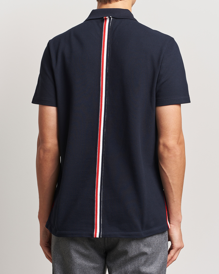 Herren | Poloshirts | Thom Browne | Relaxed Fit Short Sleeve Polo Navy