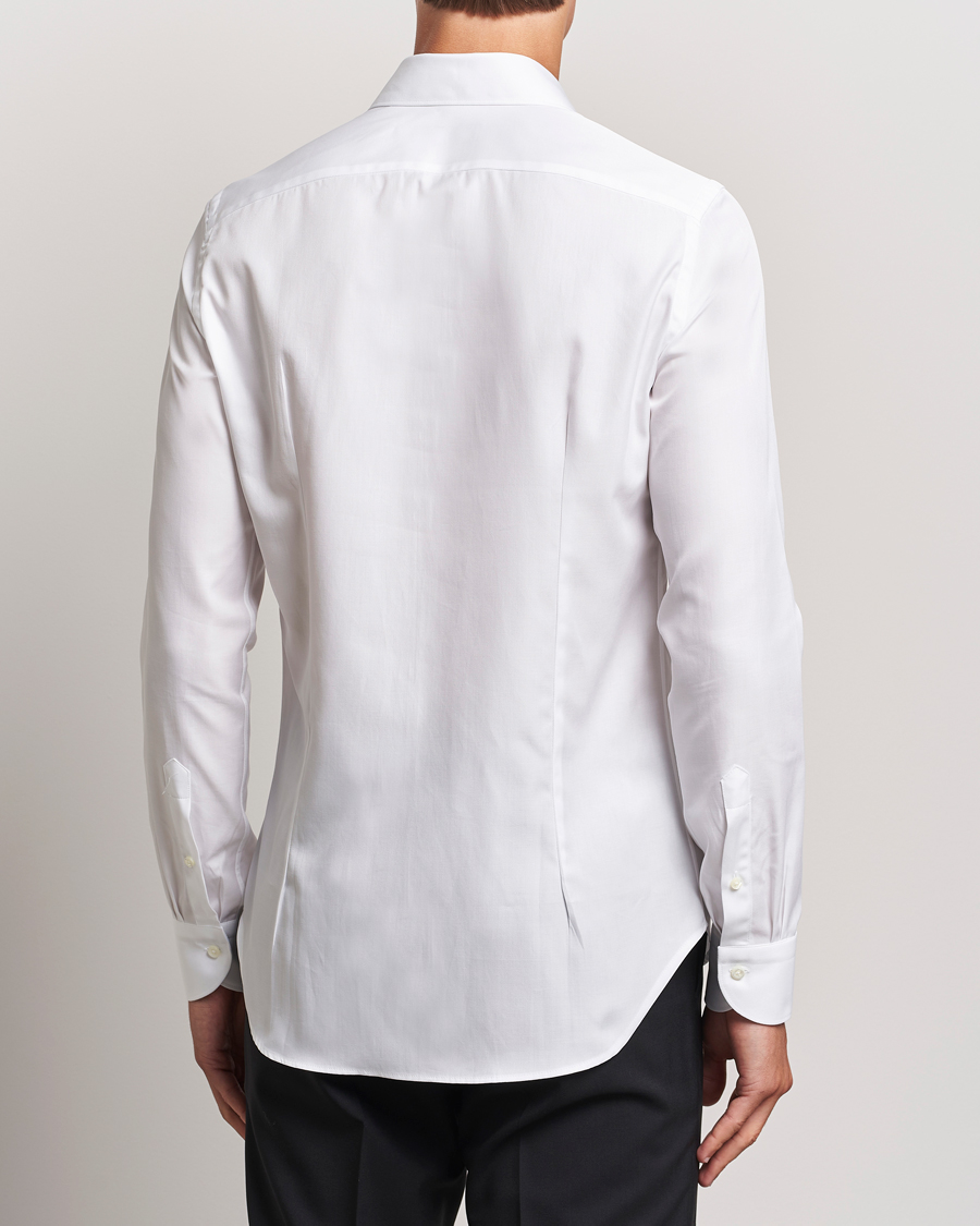 Herren | Hemden | Canali | Slim Fit Cotton Shirt White