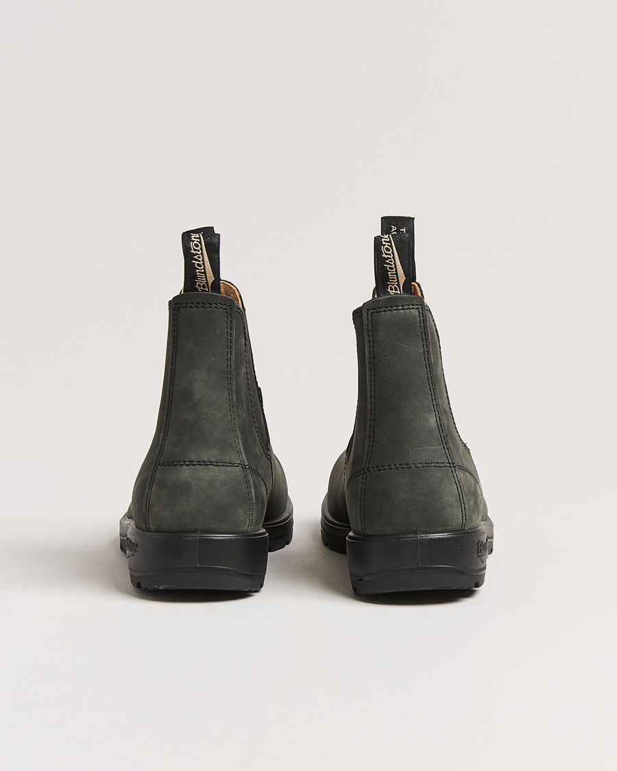 Herren | Boots | Blundstone | 587 Original Leather Chelsea Boot Rustic Black