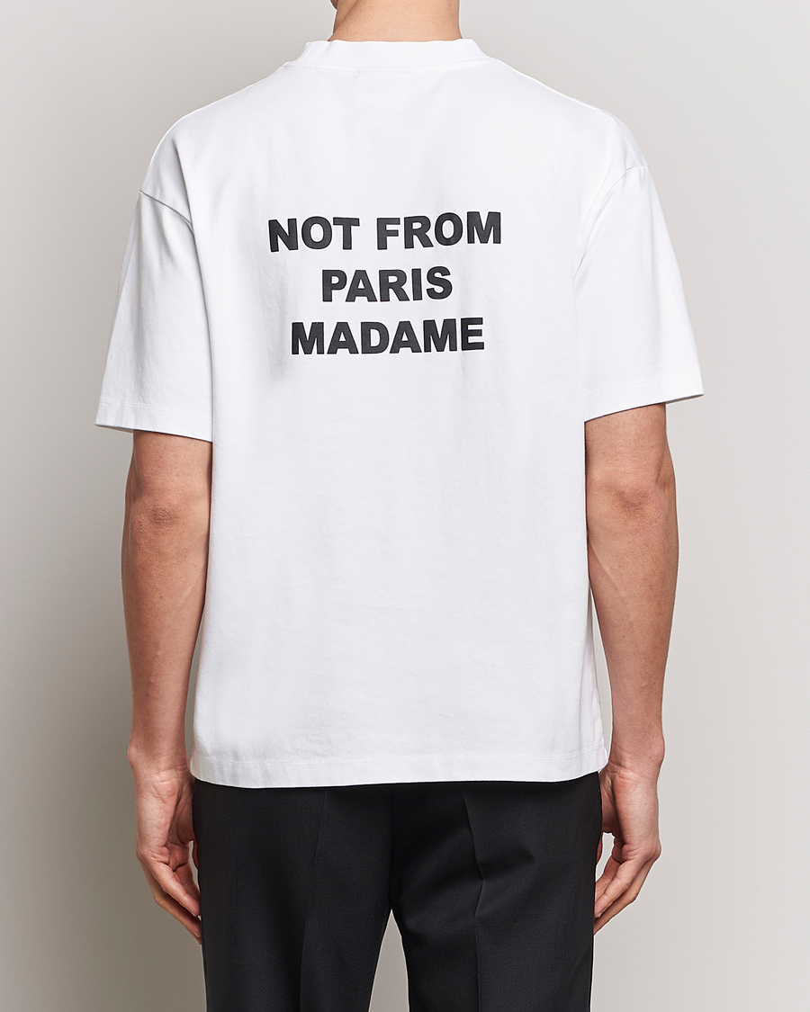 Herren | T-Shirts | Drôle de Monsieur | Slogan T-Shirt Optic White