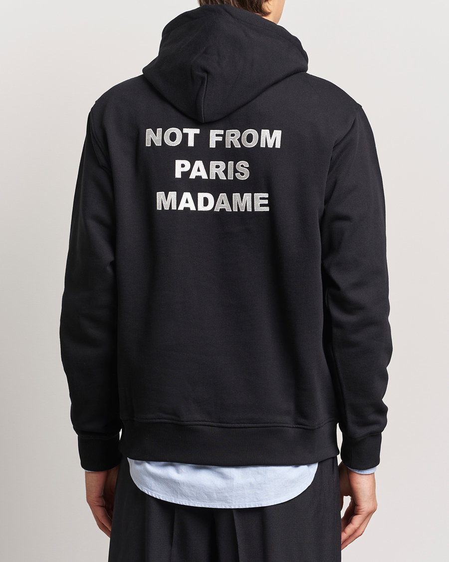 Herren | Pullover | Drôle de Monsieur | Slogan Hoodie Black