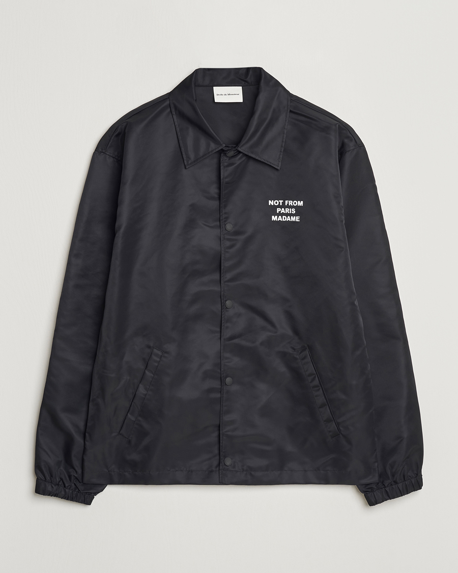 Herren | Jacken | Drôle de Monsieur | La Veste Slogan Jacket Black