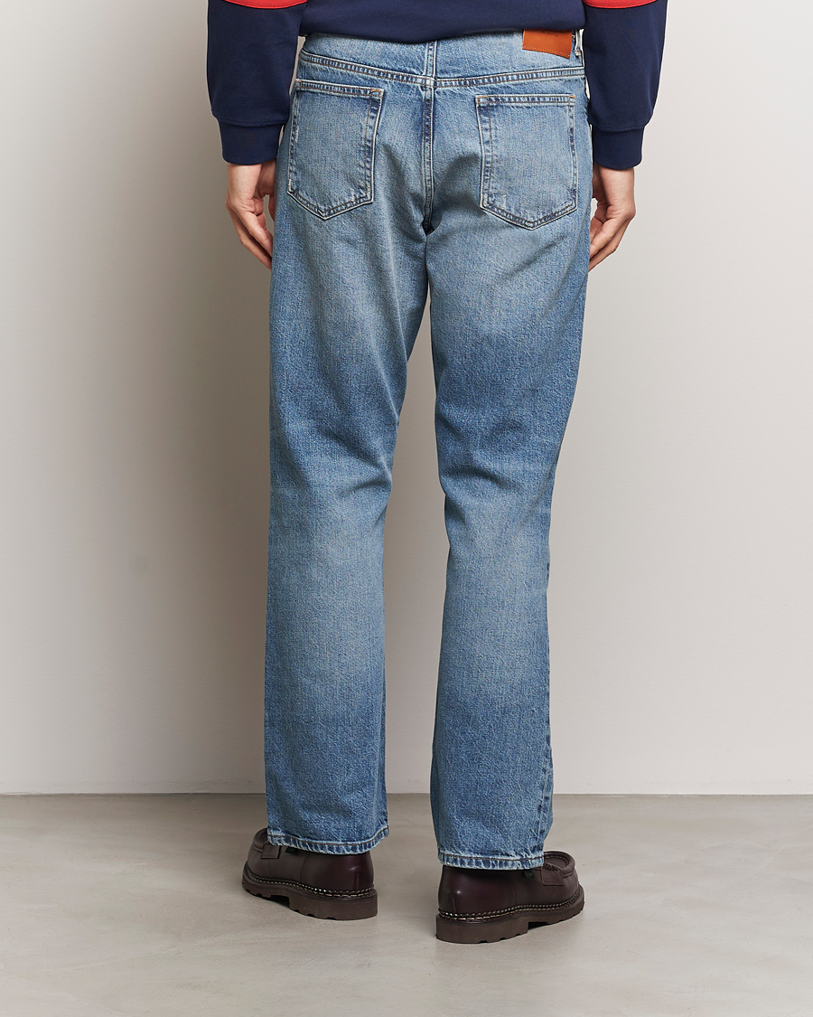 Herren | Jeans | GANT 240 Mulberry Street | Bootcut Jeans Mid Blue Vintage