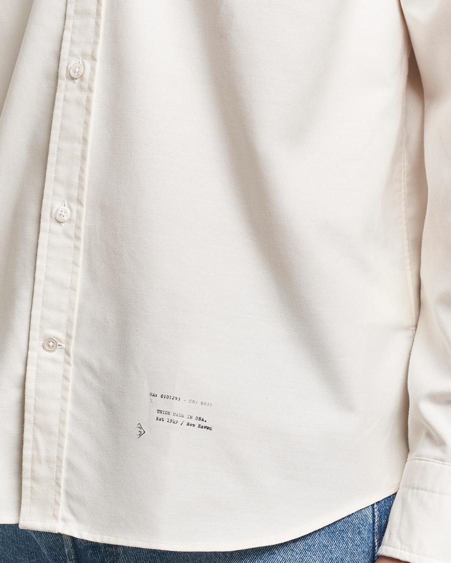 Herren | Hemden | GANT 240 Mulberry Street | Regular Fit US Oxford Shirt Cream