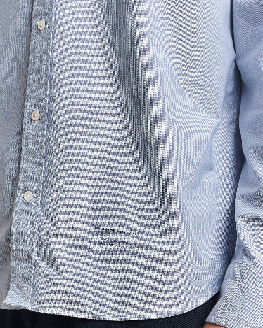Herren | Hemden | GANT 240 Mulberry Street | Regular Fit US Oxford Shirt Blue Water