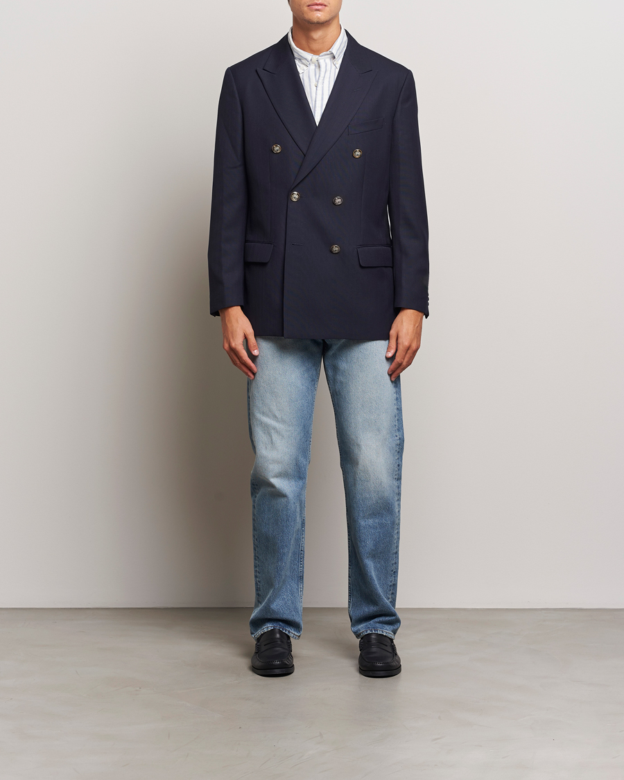 Herren | Sakkos | GANT 240 Mulberry Street | Relaxed Club Blazer Marine