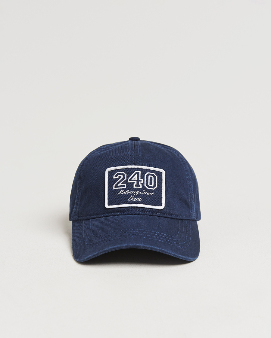 Herren | GANT 240 Mulberry Street Shirtmaker Cap Marine | GANT 240 Mulberry Street | Shirtmaker Cap Marine