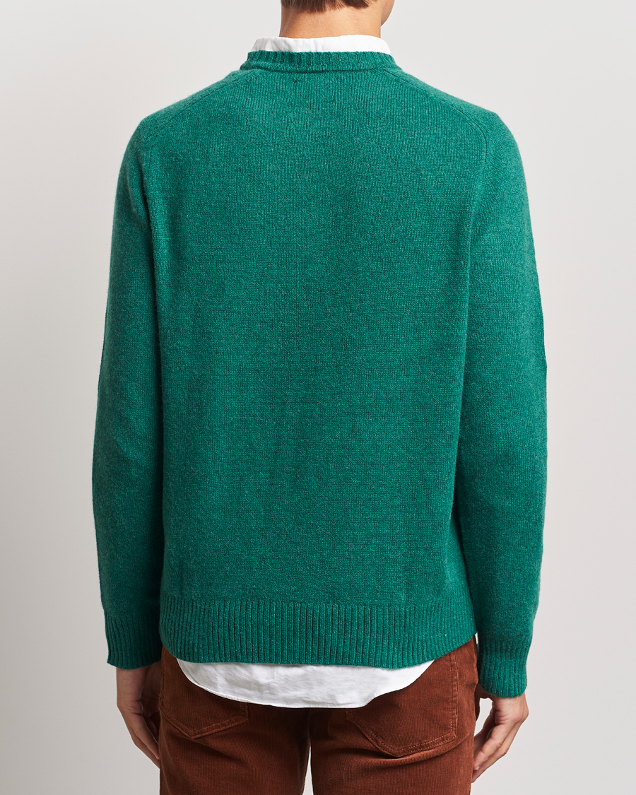 Herren | Pullover | GANT | Wool Blend C-Neck Deep Forest Green