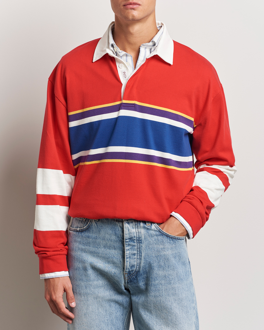 Herren | Pullover | GANT | Vintage Heavy Rugger Bright Red