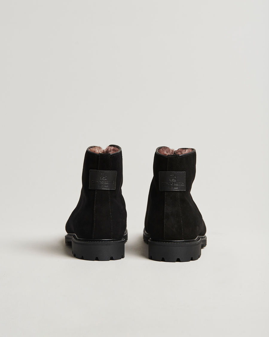 Herren | Ludwig Reiter Après Ski Black Suede | Ludwig Reiter | Après Ski Black Suede