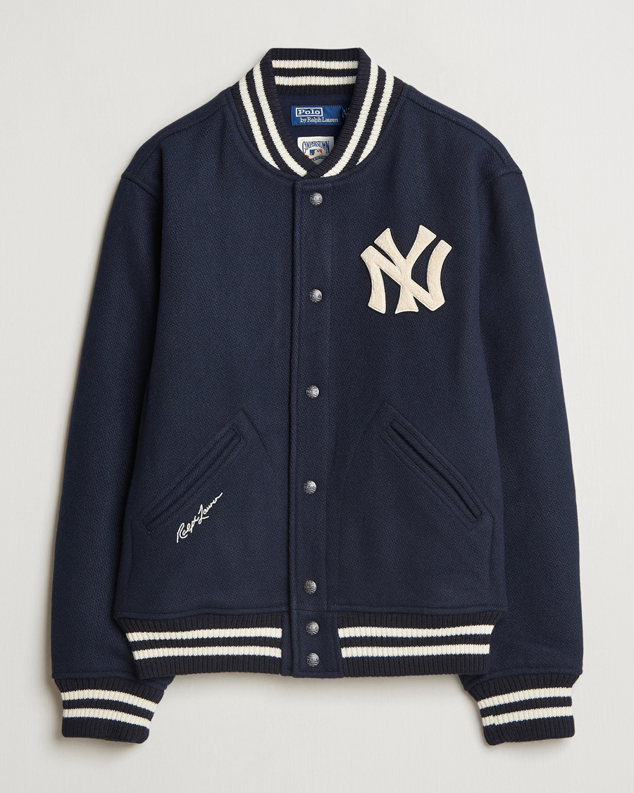 Herren | Jacken | Polo Ralph Lauren | MLB Bomber Jacket Hunter Navy