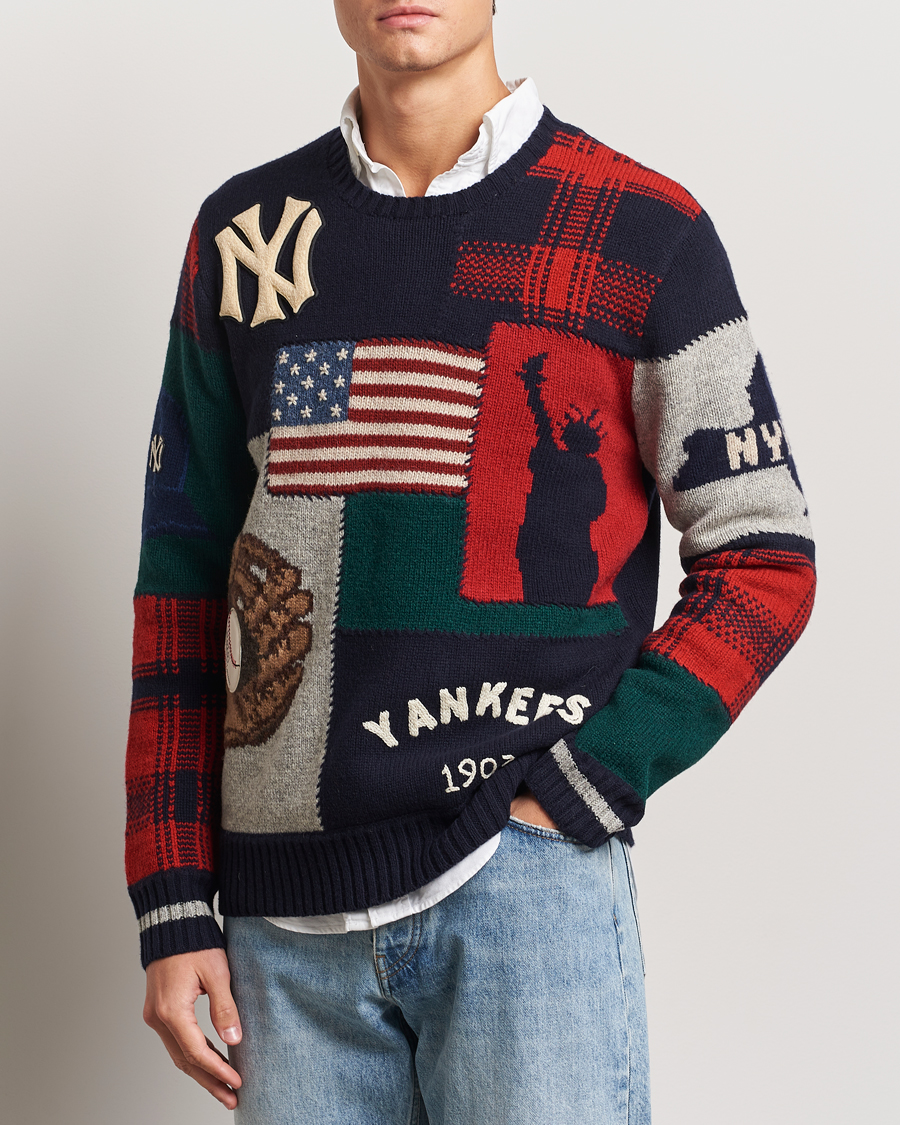 Herren | Pullover | Polo Ralph Lauren | MLB NYC Sweater Navy Combo