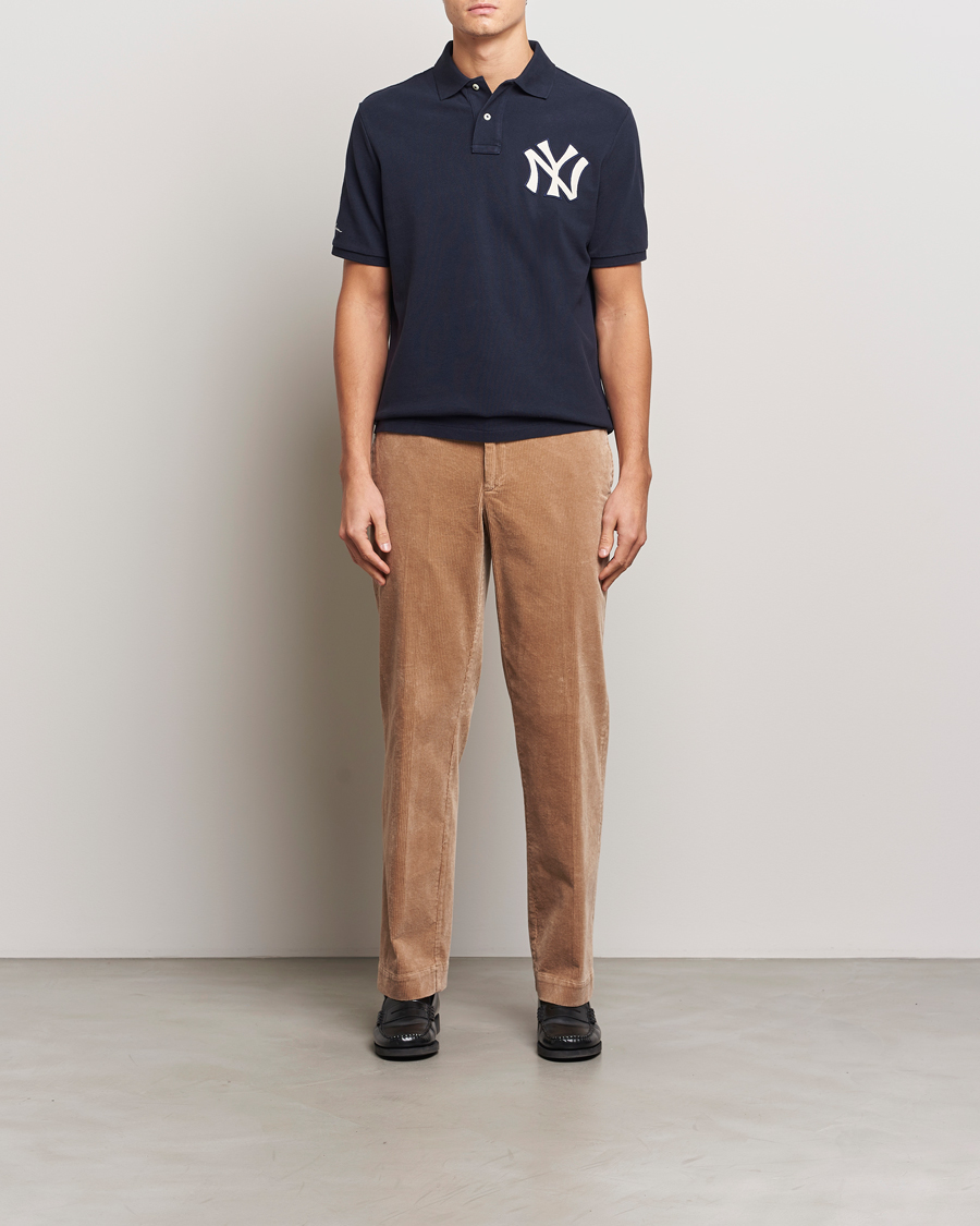 Herren | Poloshirts | Polo Ralph Lauren | MLB Yankees Polo Aviator Navy