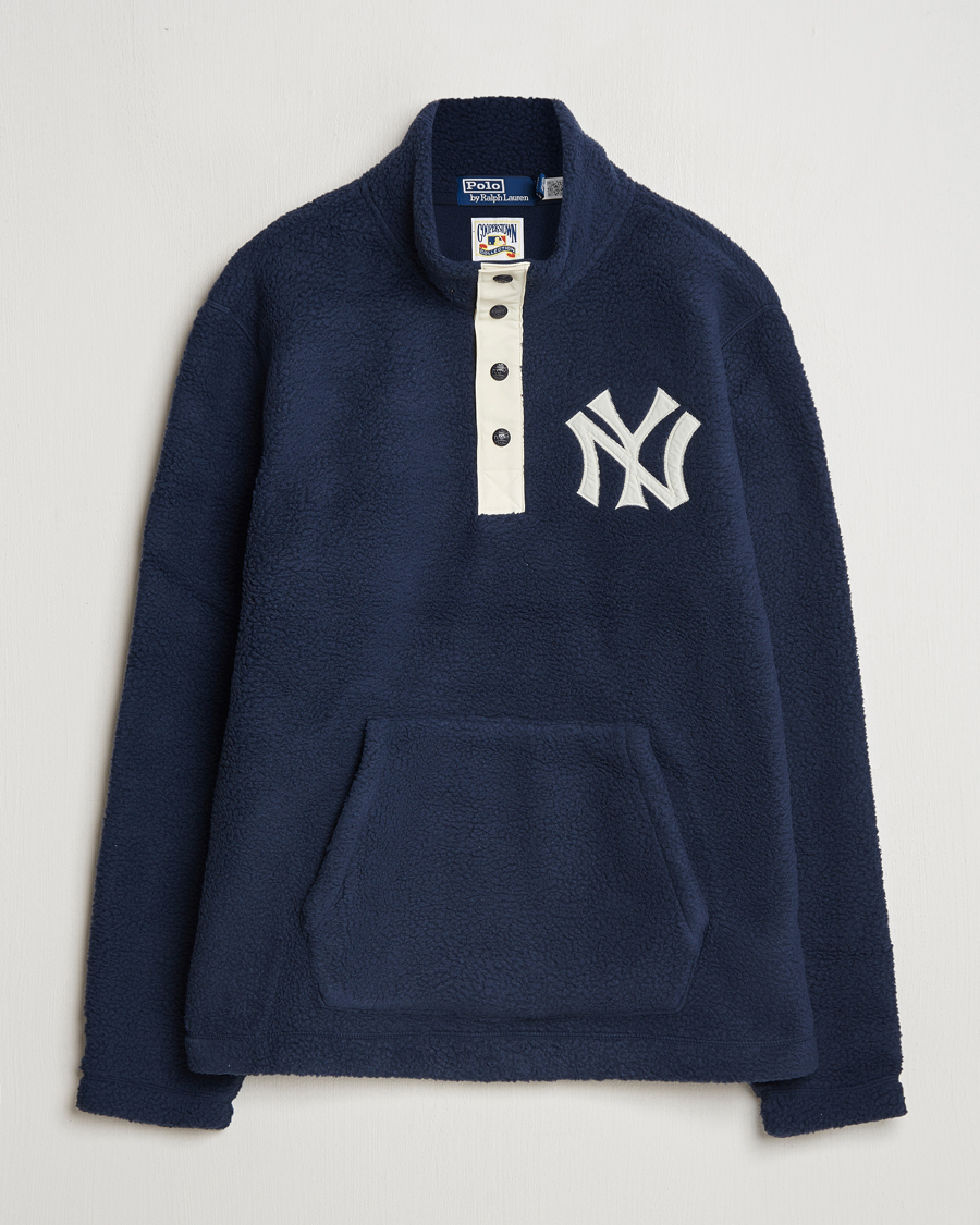 Herren | Pullover | Polo Ralph Lauren | MLB Fleece Aviator Navy/Deckwash White