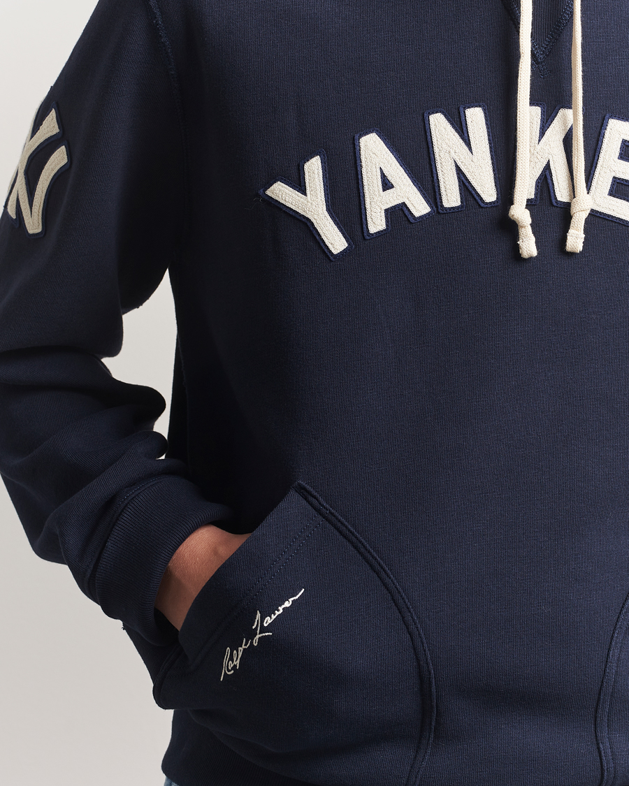 Herren | Pullover | Polo Ralph Lauren | MLB Yankees Hoodie Aviator Navy