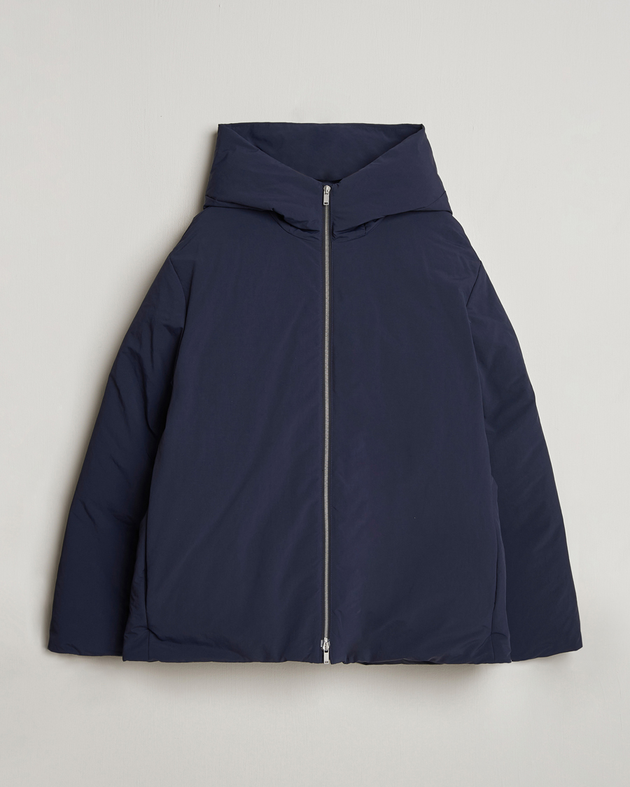 Herren | Jacken | Jil Sander | Hooded Down Jacket Navy