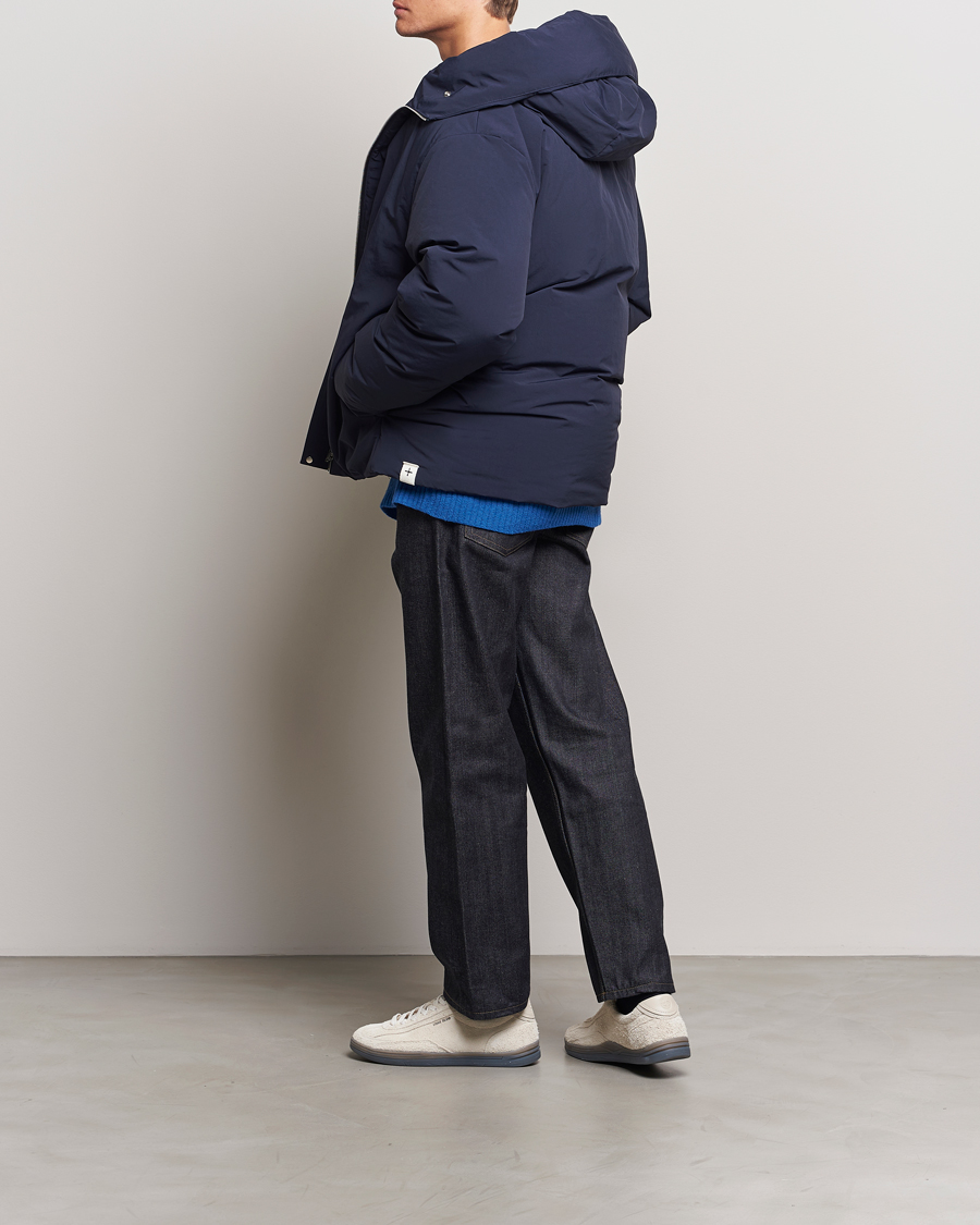 Herren | Jacken | Jil Sander | Hooded Down Jacket Navy