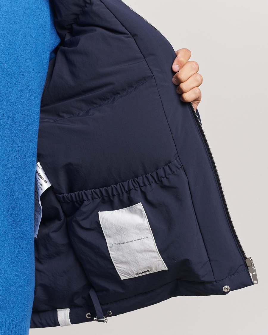 Herren | Jacken | Jil Sander | Hooded Down Jacket Navy