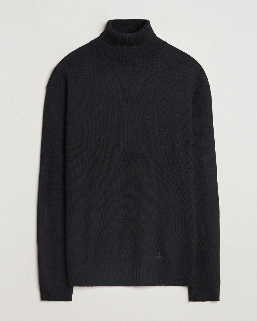Herren | Pullover | Jil Sander | Virgil Wool Roll Neck Sweater Black