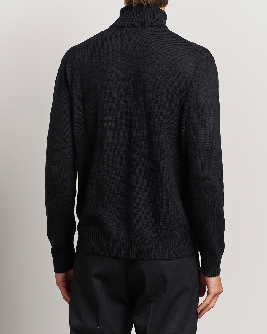 Herren | Pullover | Jil Sander | Virgil Wool Roll Neck Sweater Black