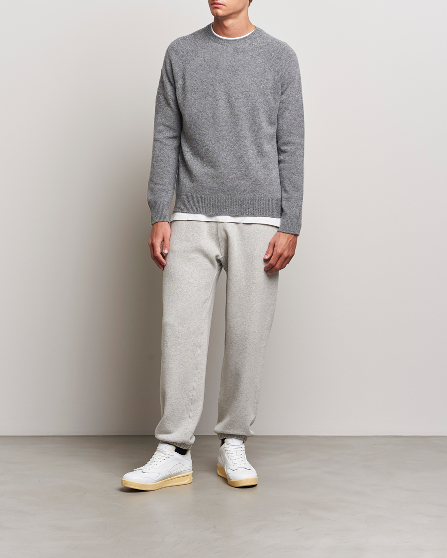 Herren | Pullover | Jil Sander | Seamless Crew Neck Sweater Grey Melange