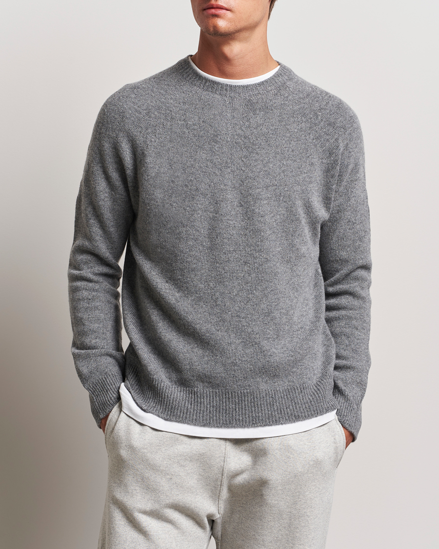 Herren | Pullover | Jil Sander | Seamless Crew Neck Sweater Grey Melange