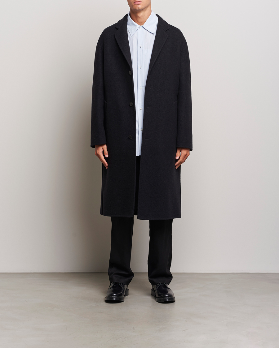 Herren | Jacken | Jil Sander | Felted Wool Coat Black
