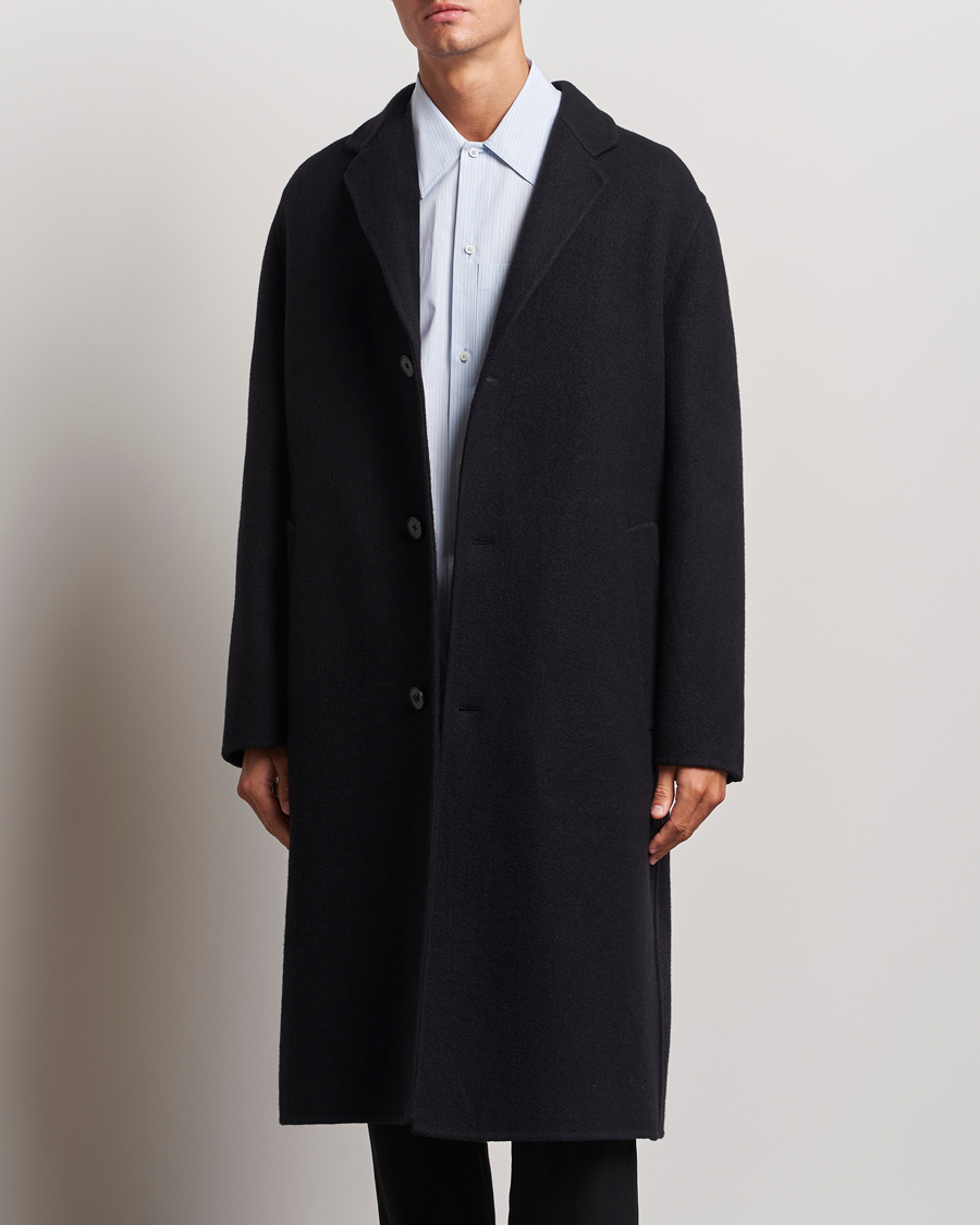 Herren | Jacken | Jil Sander | Felted Wool Coat Black