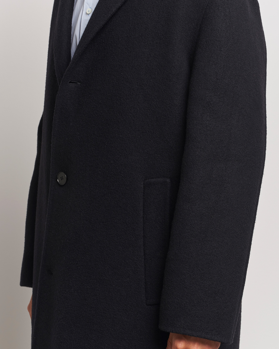 Herren | Jacken | Jil Sander | Felted Wool Coat Black
