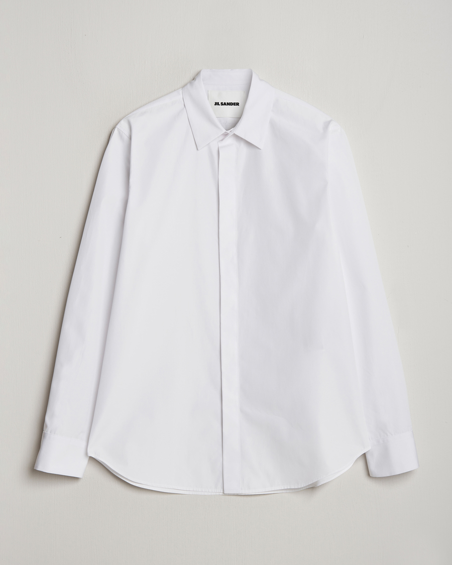 Herren | Hemden | Jil Sander | Regular Fit Poplin Shirt White