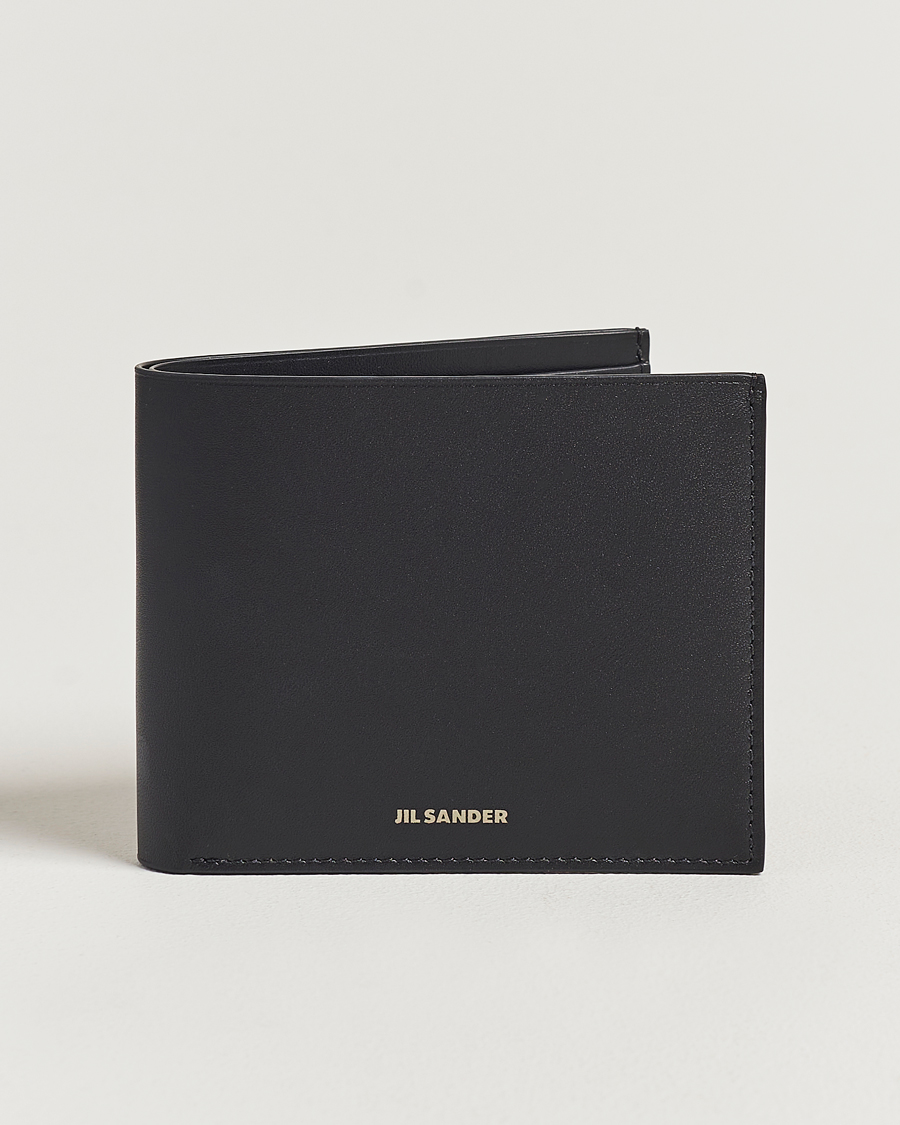 Herren | Jil Sander Soft Calf Leather Wallet Black | Jil Sander | Soft Calf Leather Wallet Black