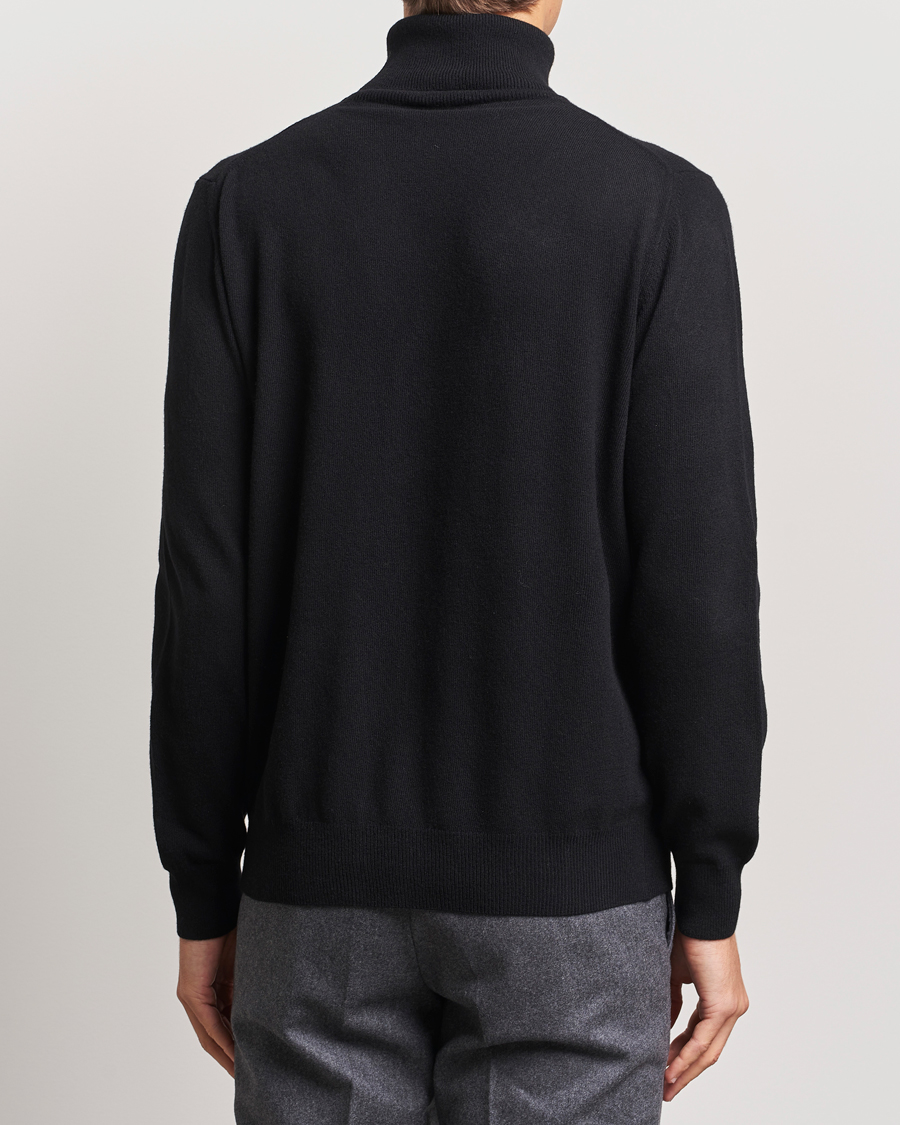 Herren | Pullover | Morgano | Wool/Cashmere Rollneck Black