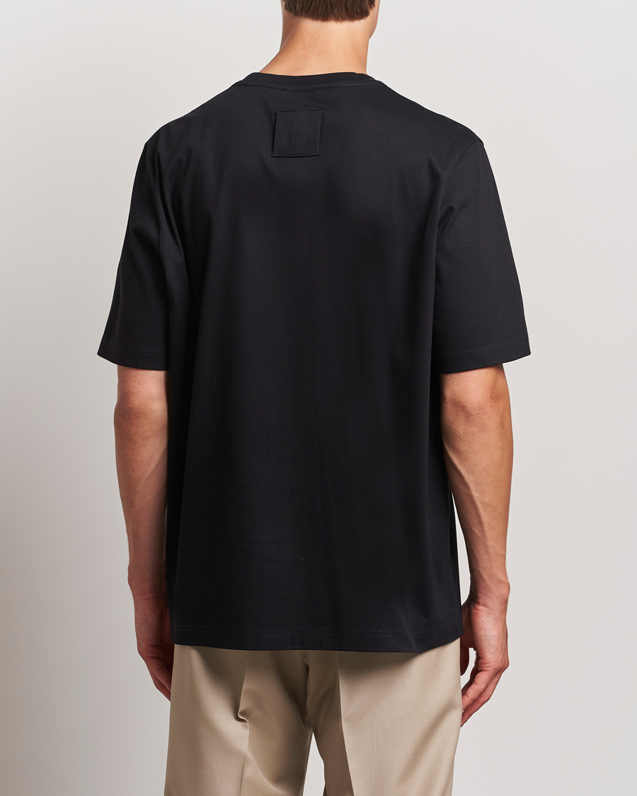 Herren | T-Shirts | Lanvin | Embroidered Logo T-Shirt Black
