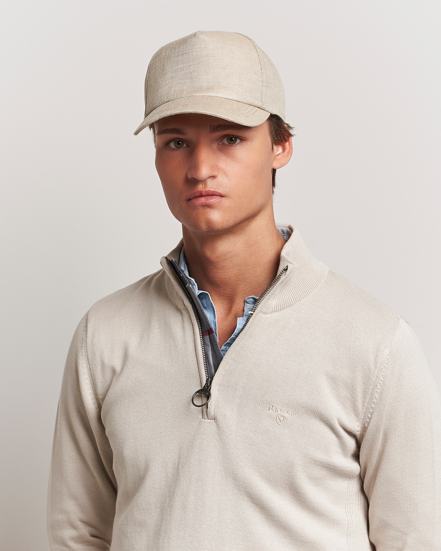 Herren | Wigéns Baseball Linen Cap Sand | Wigéns | Baseball Linen Cap Sand