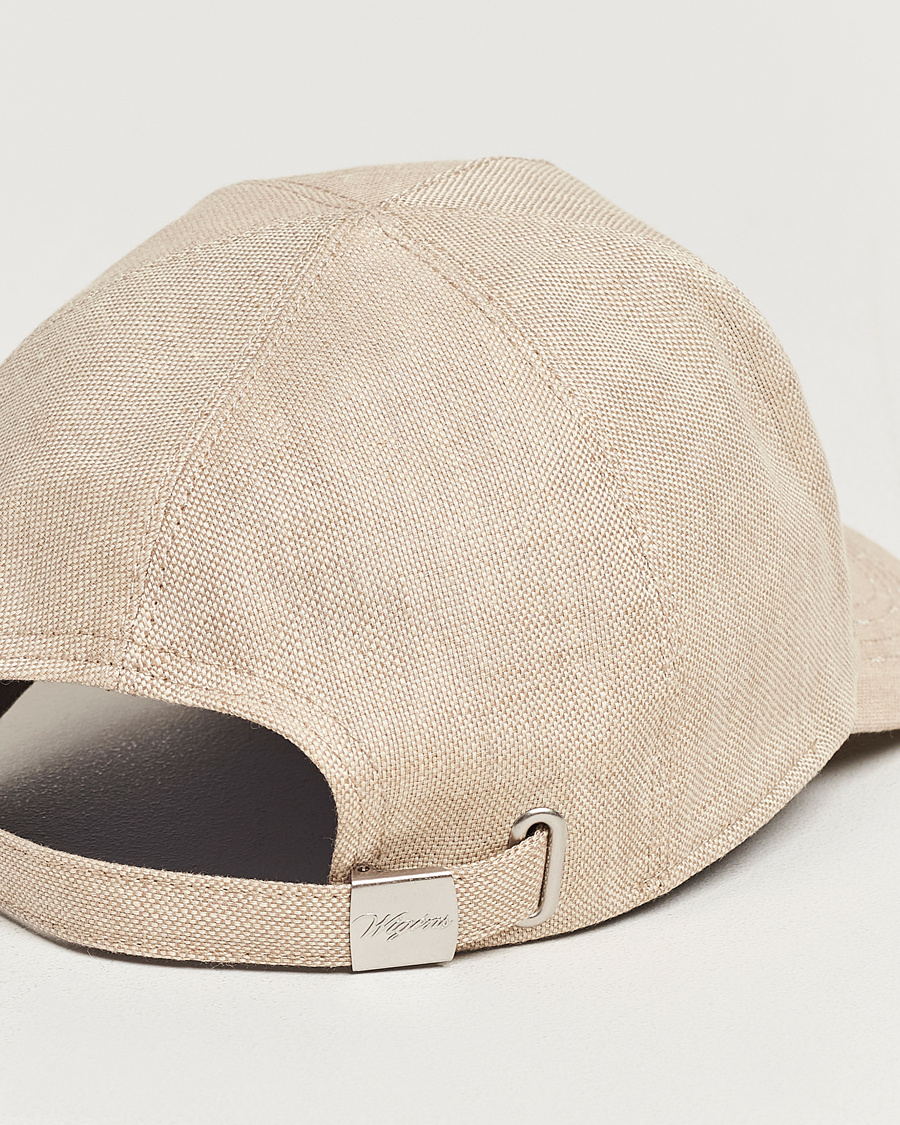 Herren | Wigéns Baseball Linen Cap Sand | Wigéns | Baseball Linen Cap Sand