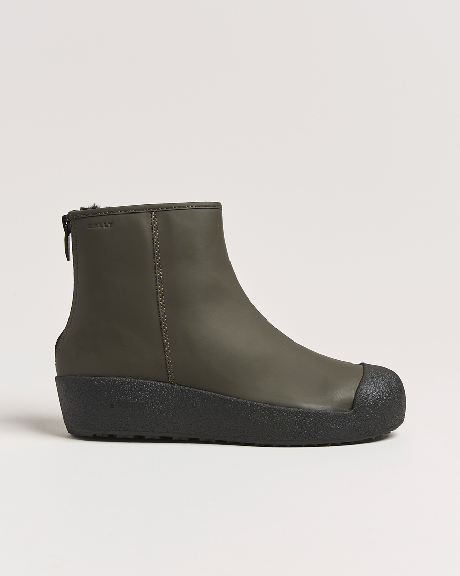 Herren | Bally Guard III M Waterproof Curling Boot Olive | Bally | Guard III M Waterproof Curling Boot Olive