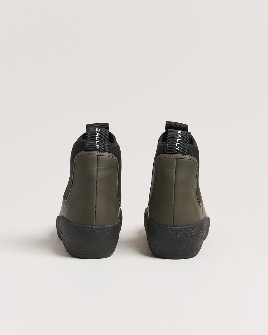 Herren | Bally Cubrid II Soft Curling Boot Olive | Bally | Cubrid II Soft Curling Boot Olive