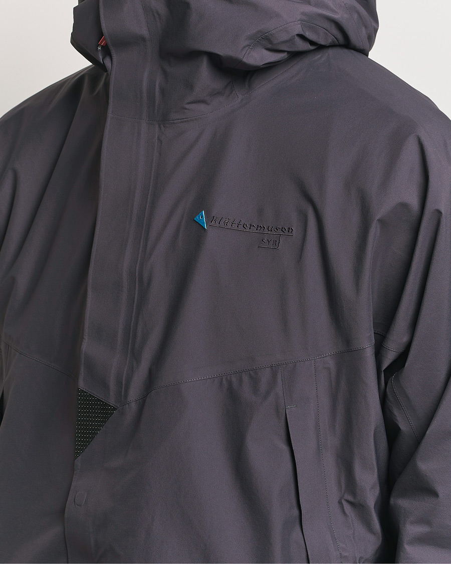 Herren | Jacken | Klättermusen | Syr Waterproof Hood Parka Raven