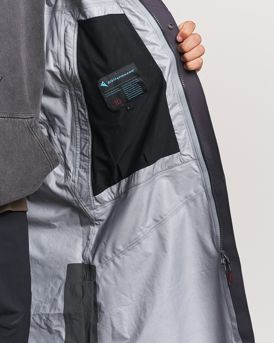 Herren | Jacken | Klättermusen | Syr Waterproof Hood Parka Raven