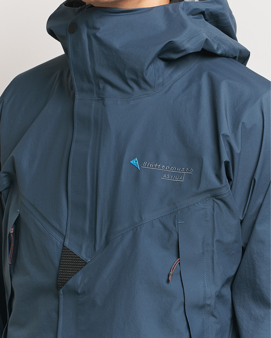 Herren | Jacken | Klättermusen | Asynja Lightweight Waterproof Jacket Midnight Blue